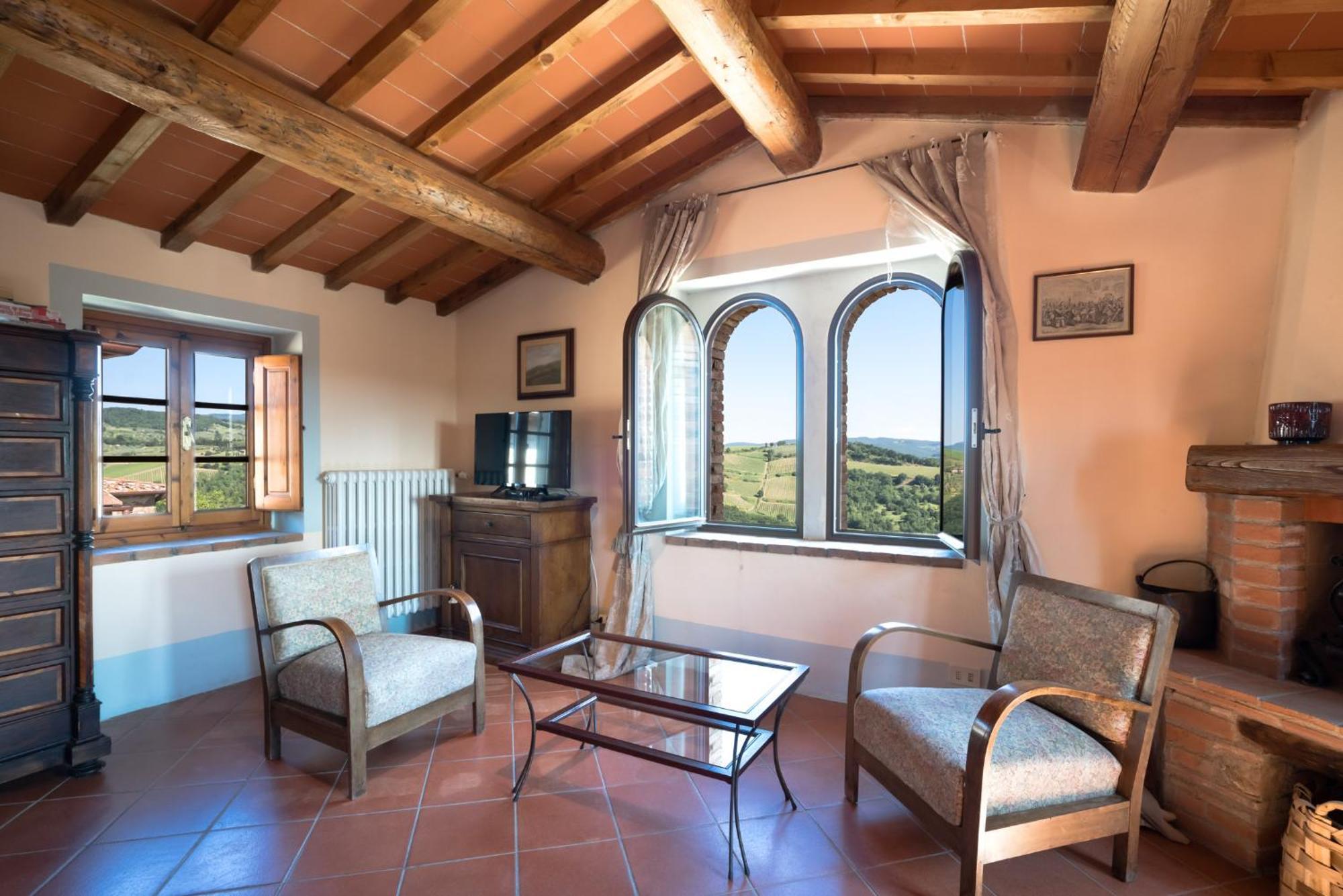 Apartamento Casa Ana Greve in Chianti Exterior foto